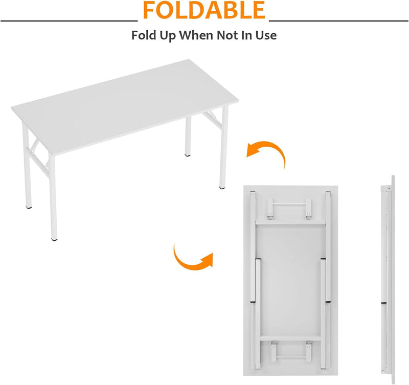 Folding Computer Desk Simple Study PC Office 80