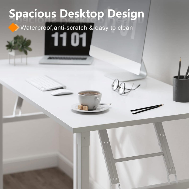Folding Computer Desk Simple Study PC Office 80
