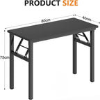 Folding Computer Desk Simple Study PC Office 80