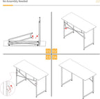 Folding Computer Desk Writing Gaming Camping
