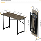 Folding Computer Desk Writing Gaming Camping