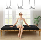 Folding Corduroy Mattress Tri Fold Floor Thick