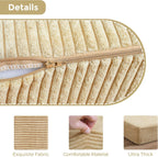 Folding Corduroy Mattress Tri Fold Floor Thick