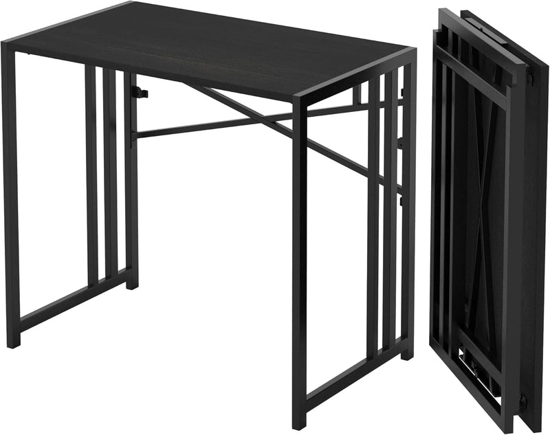 Folding Computer Desk Rustic
