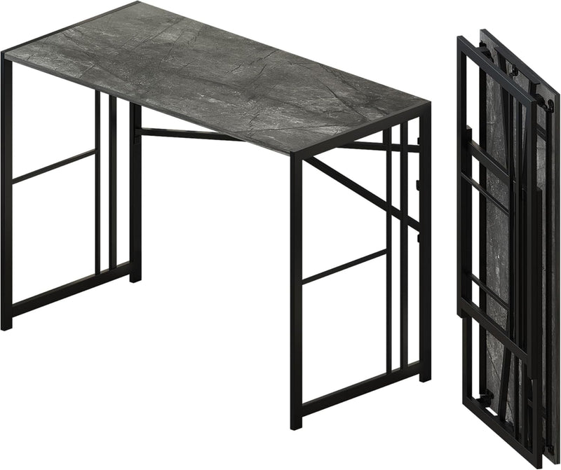 Folding Computer Desk Rustic