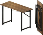 Folding Computer Desk Rustic