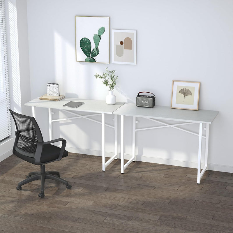 Folding Computer Desk Rustic