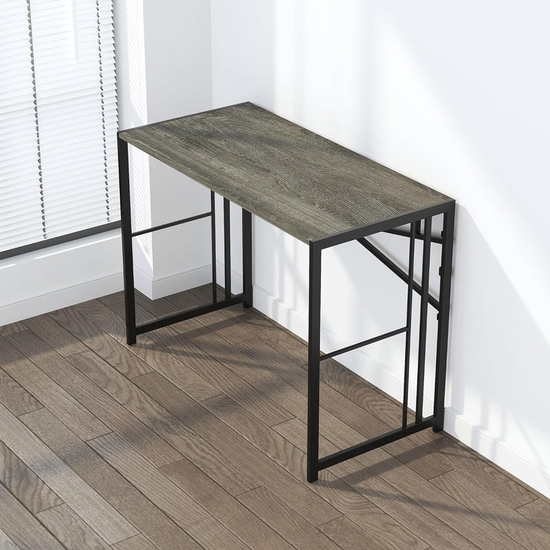 Folding Computer Desk Rustic