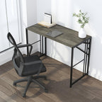 Folding Computer Desk Rustic