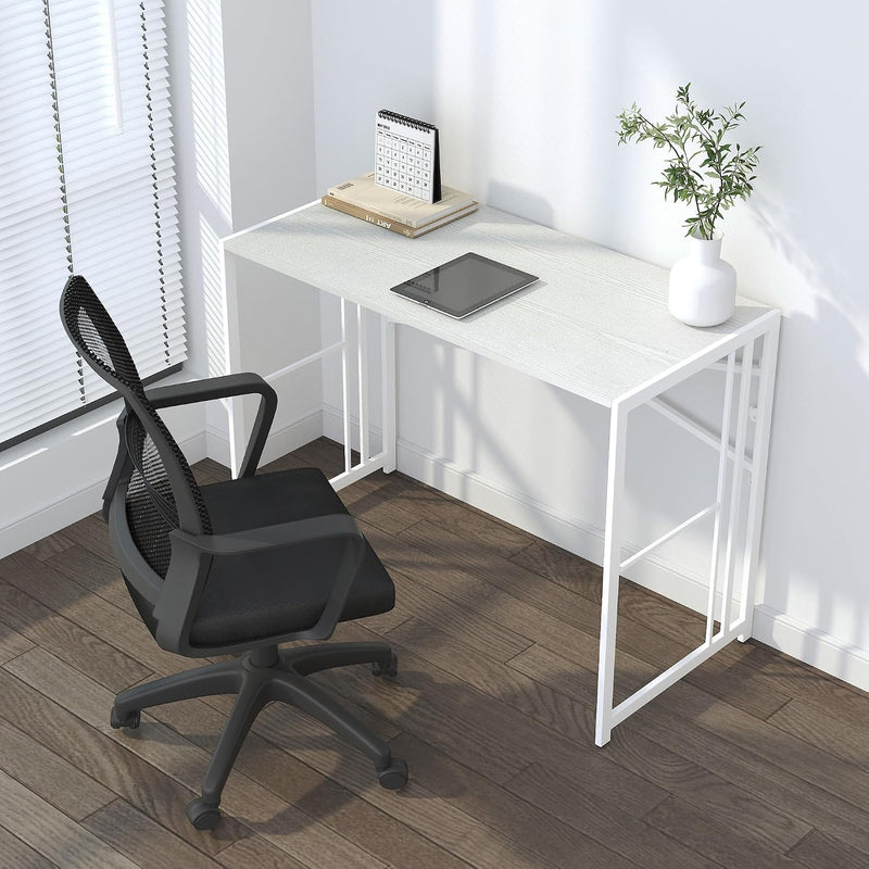 Folding Computer Desk Rustic