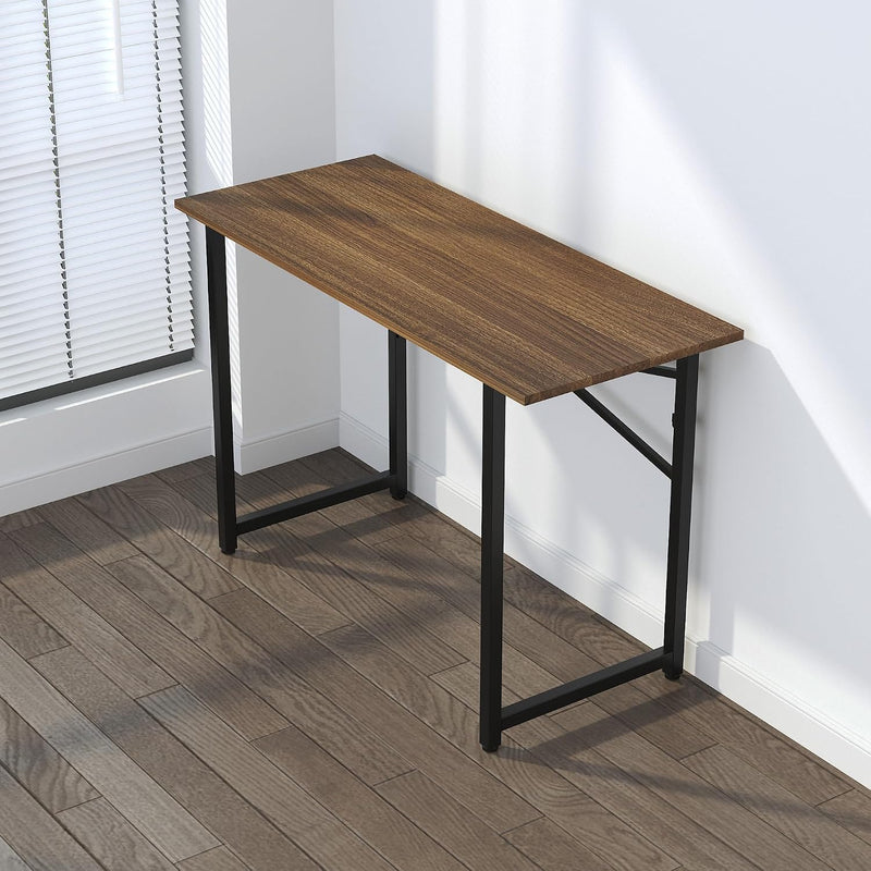 Folding Computer Desk Rustic