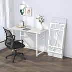 Folding Computer Desk Rustic
