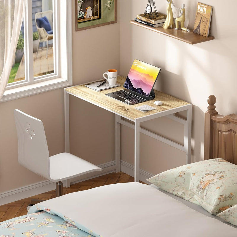 No Assembly 77CM Folding Desk for Small Space