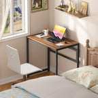 No Assembly 77CM Folding Desk for Small Space