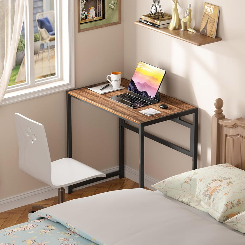 No Assembly 77CM Folding Desk for Small Space