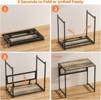No Assembly 77CM Folding Desk for Small Space