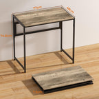 No Assembly 77CM Folding Desk for Small Space
