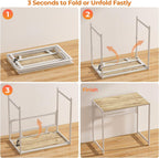 No Assembly 77CM Folding Desk for Small Space