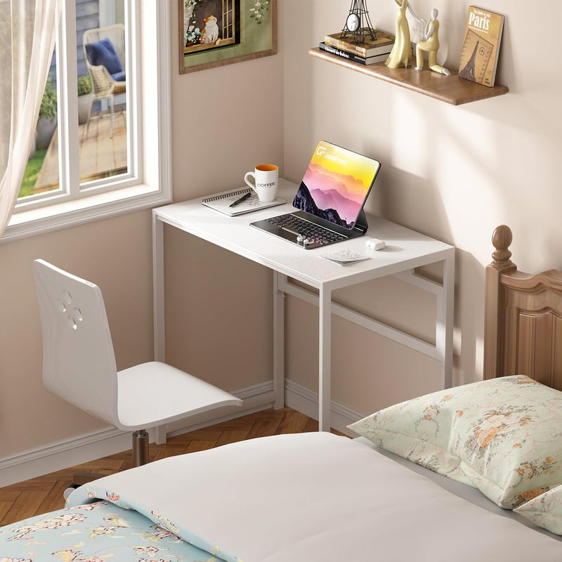 No Assembly 77CM Folding Desk for Small Space