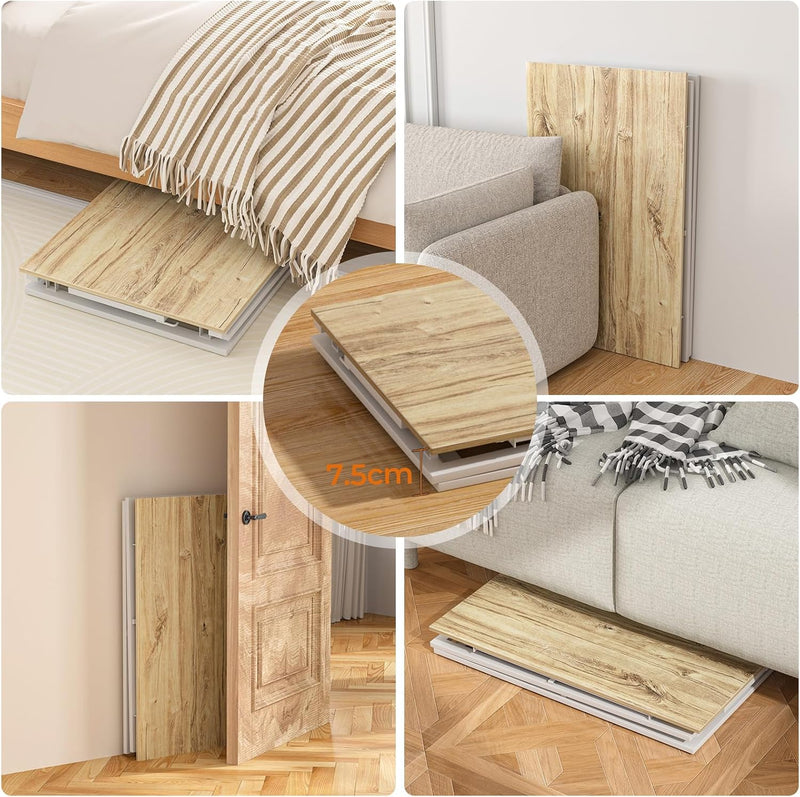 No Assembly 77CM Folding Desk for Small Space