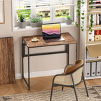 No Assembly 77CM Folding Desk for Small Space