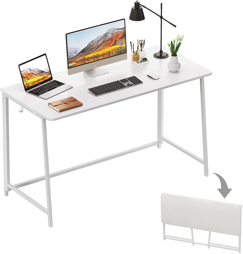 Folding Desk Foldable Computer Table Space Saving