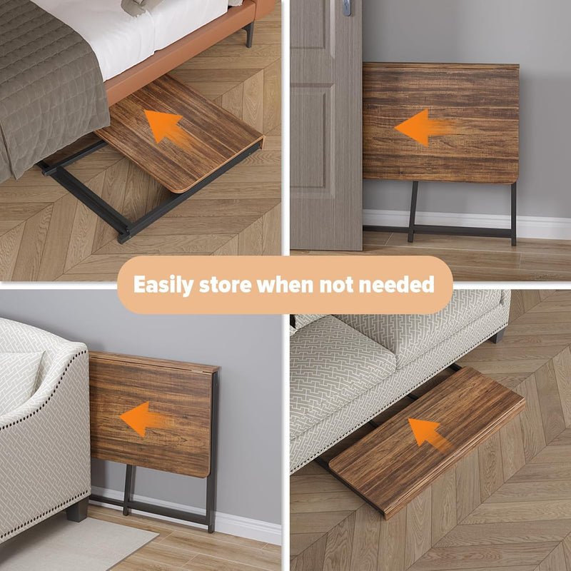 Folding Desk Foldable Computer Table Space Saving