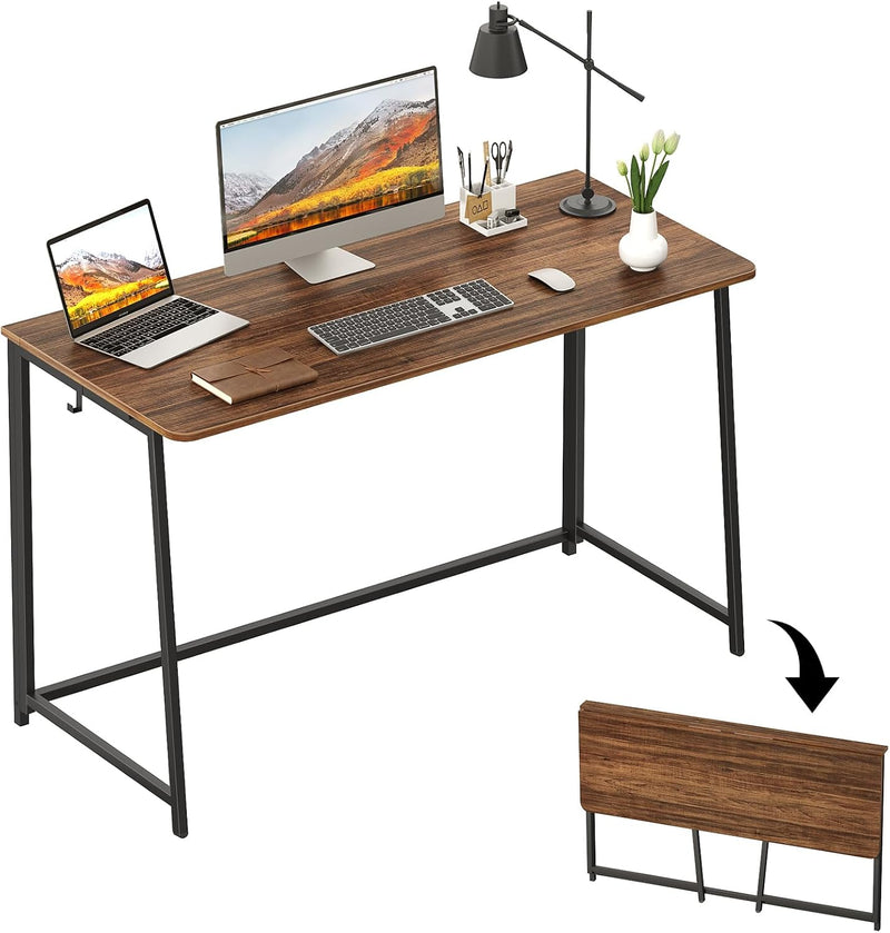 Folding Desk Foldable Computer Table Space Saving
