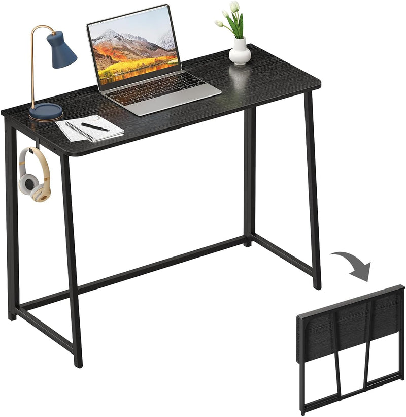 Folding Desk Foldable Computer Table Space Saving