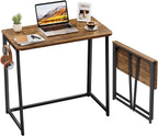 Folding Desk Foldable Computer for Bedroom Space