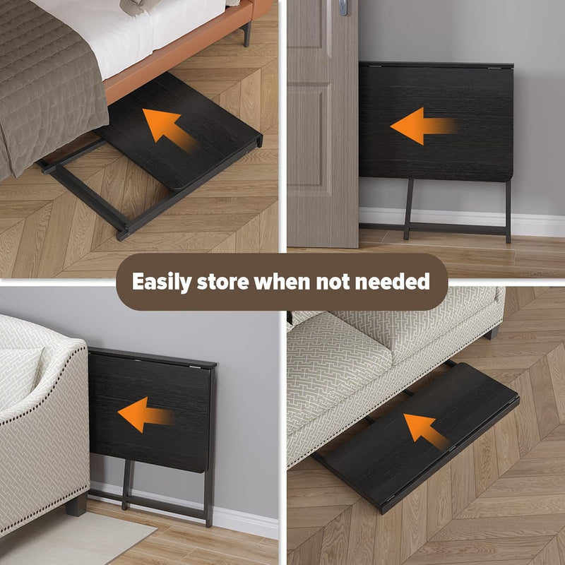 Folding Desk Foldable Computer Table Space Saving