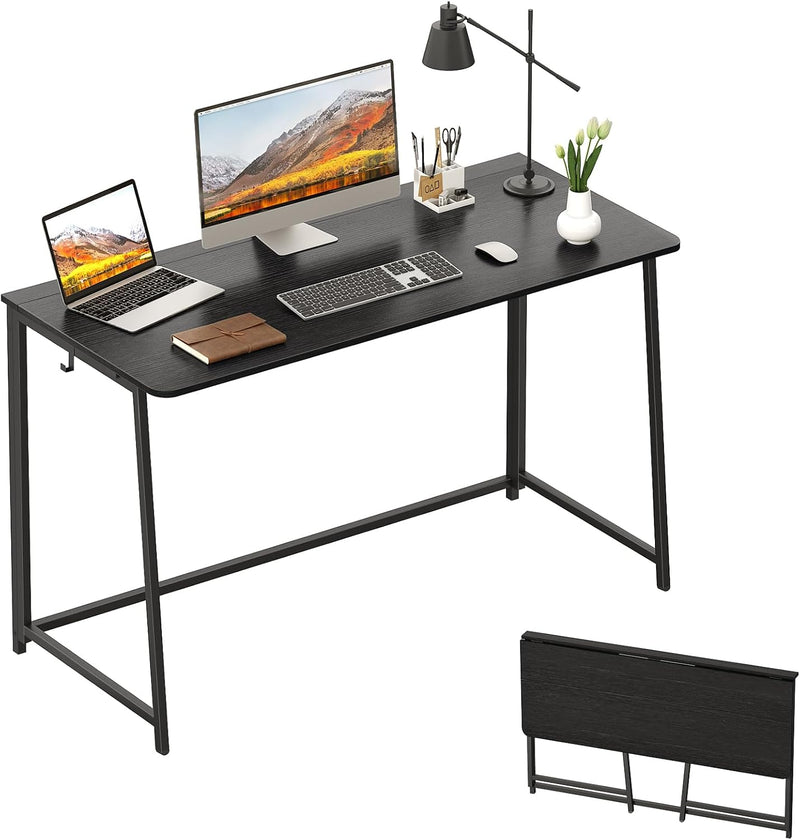 Folding Desk Foldable Computer Table Space Saving