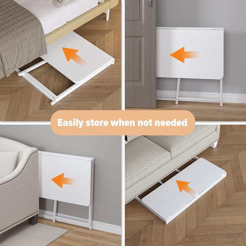 Folding Desk Foldable Computer Table Space Saving