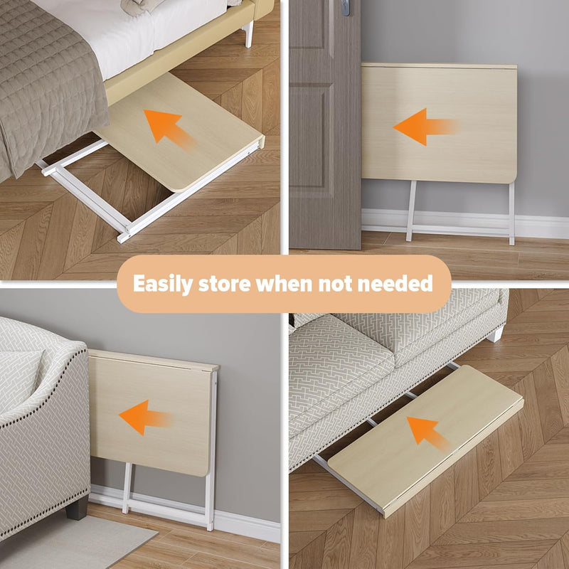 Folding Desk Foldable Computer Table Space Saving