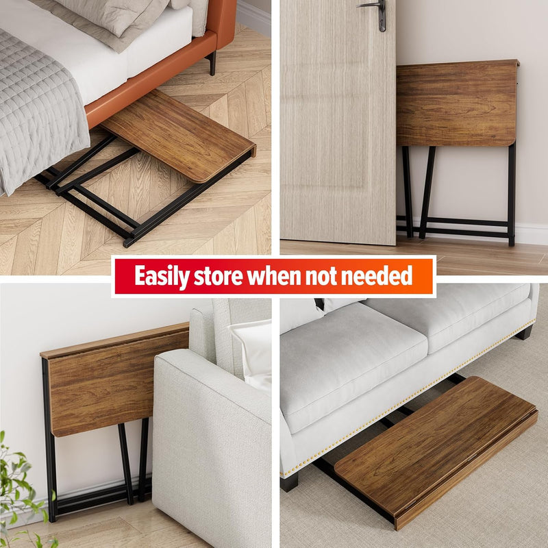 Folding Desk Foldable Computer Table Space Saving