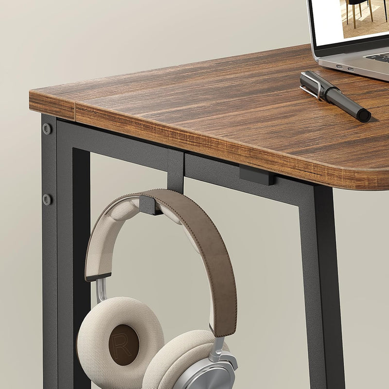 Folding Desk Foldable Computer Table Space Saving