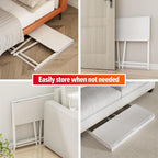 Folding Desk Foldable Computer for Bedroom Space
