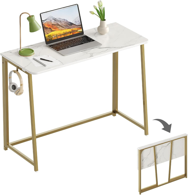 Folding Desk Small Foldable for Spaces