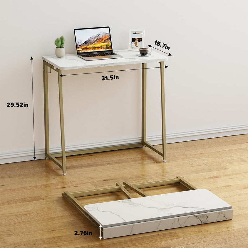 Folding Desk Small Foldable for Spaces