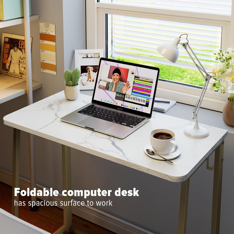 Folding Desk Small Foldable for Spaces