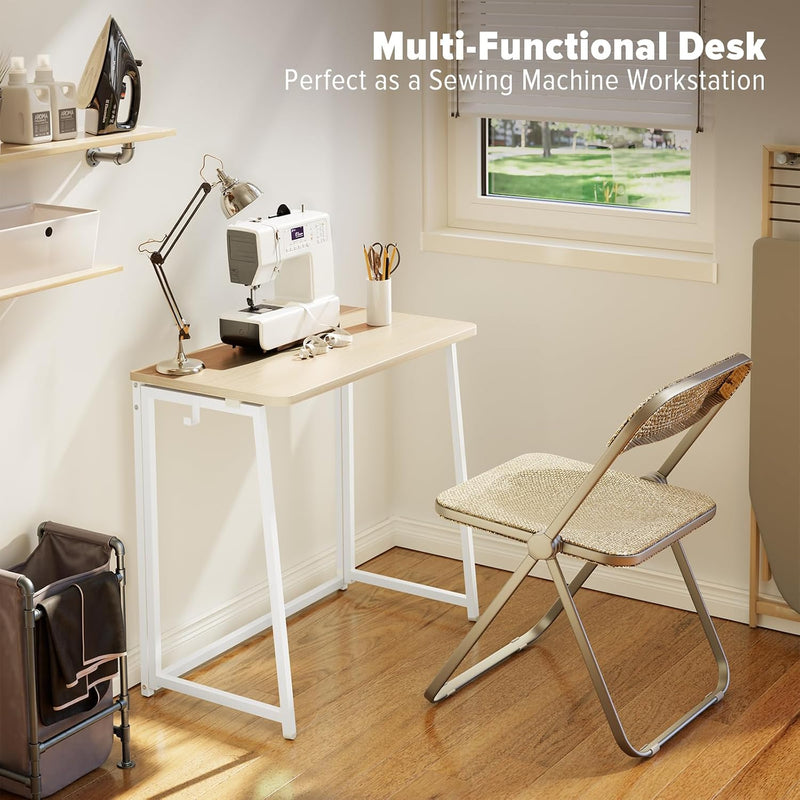 Folding Desk Small Foldable for Spaces