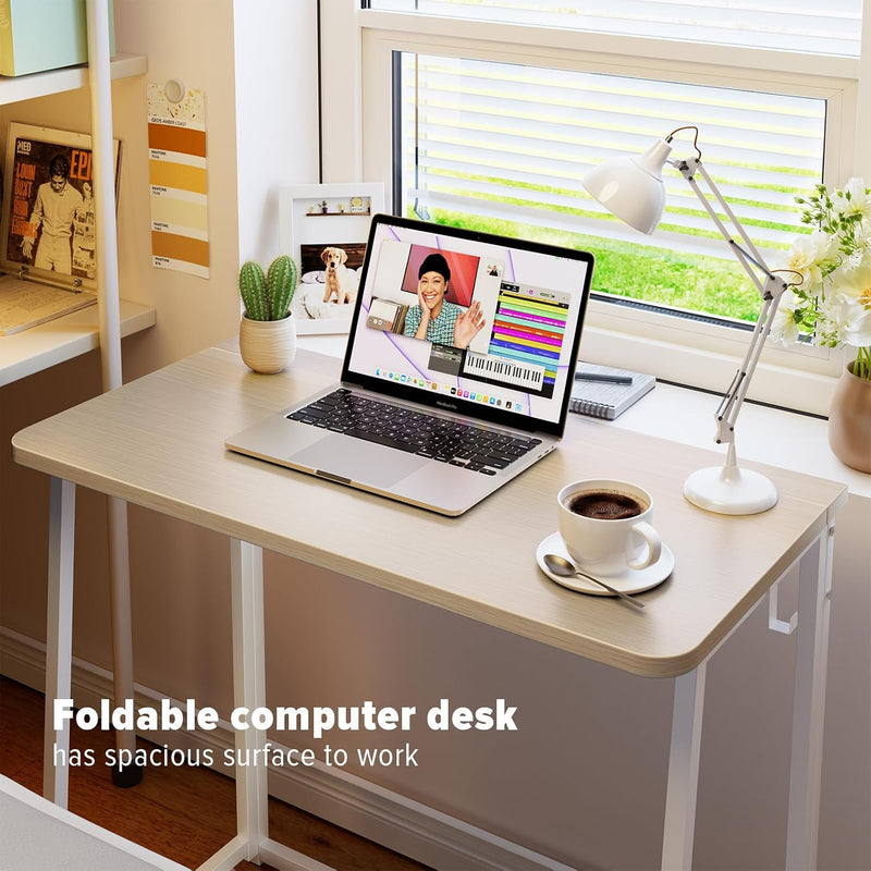 Folding Desk Small Foldable for Spaces