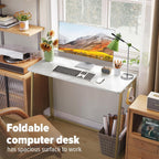 Folding Desk Small Foldable for Spaces