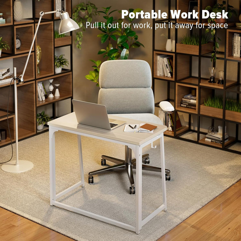 Folding Desk Small Foldable for Spaces
