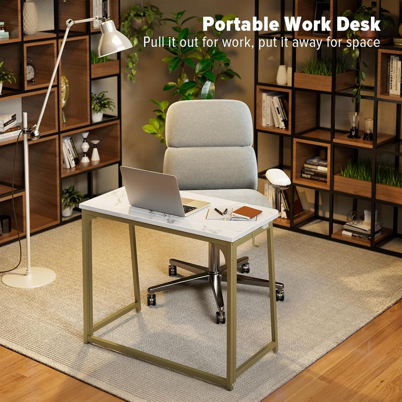 Folding Desk Small Foldable for Spaces