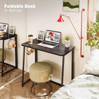 Folding Desk Small Foldable for Spaces