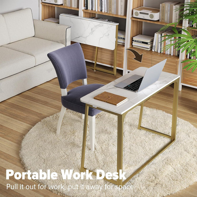 Folding Desk Small Foldable for Spaces