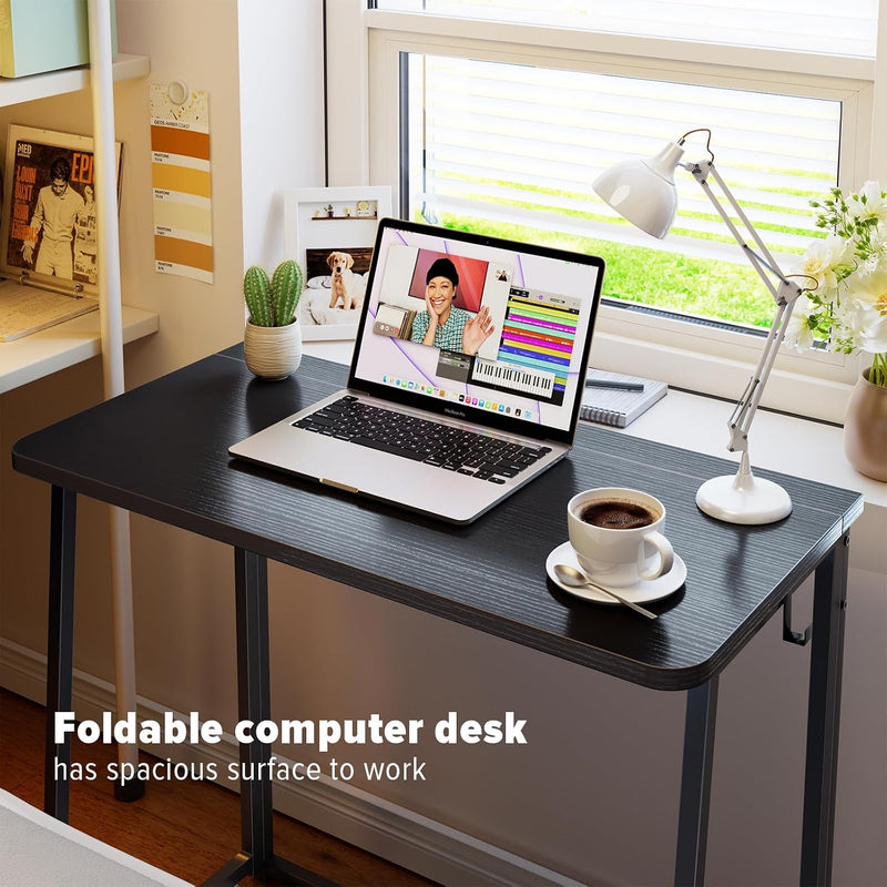 Folding Desk Small Foldable for Spaces