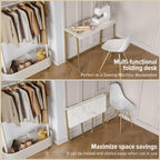 Folding Desk Small Foldable for Spaces