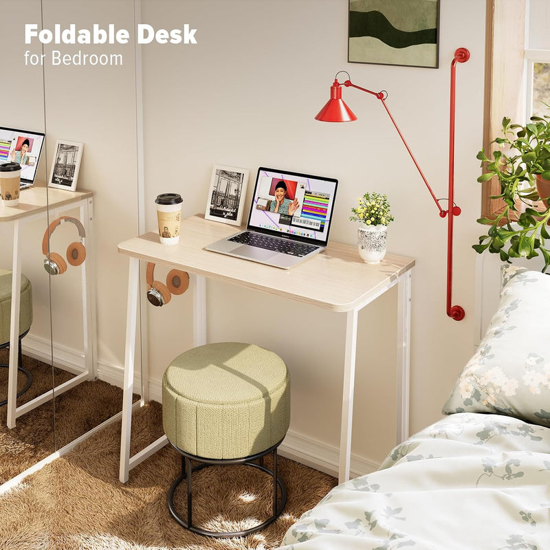 Folding Desk Small Foldable for Spaces